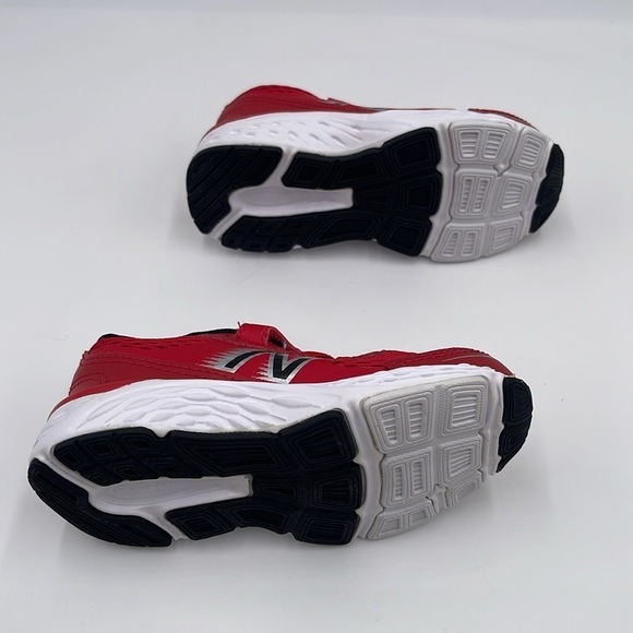 New Balance 680 V6IA680RB6 Bungee Red Low Top Hook & Loop Sneaker Toddler Size 7 - Picture 8 of 12